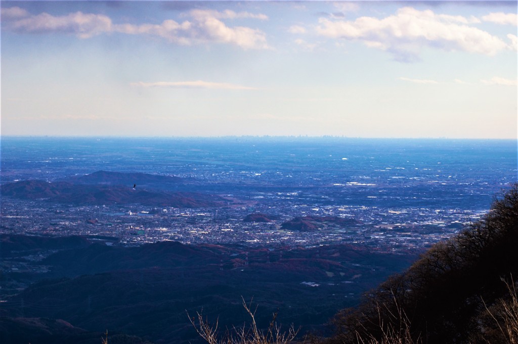 関東平野一望