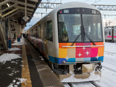 快速きらきらうえつ　酒田駅