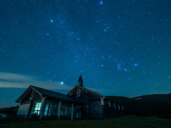 昇る冬の星座と黄道X