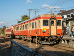 キハ52 大多喜駅
