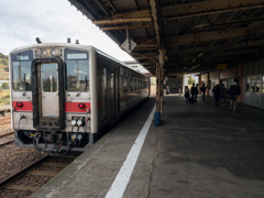 留萌駅　4923D到着