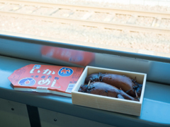 森駅　いかめし