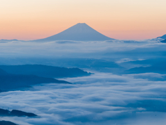 富士と雲海