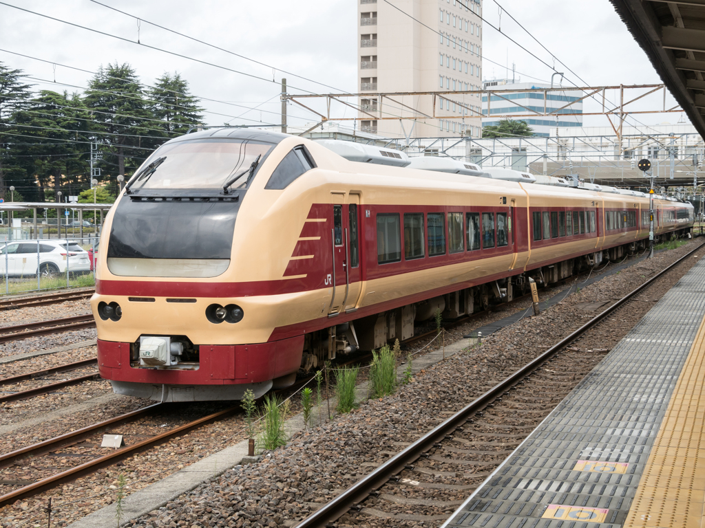 常磐線　Ｅ６５３系　勝田駅