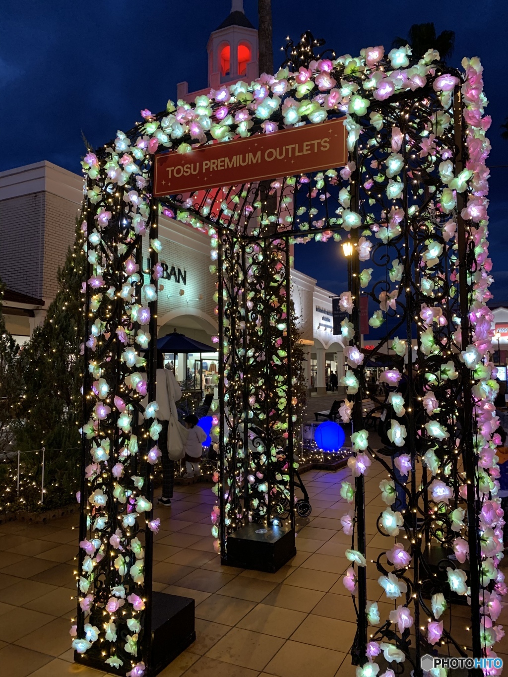 鳥栖プレミアムアウトレットにて