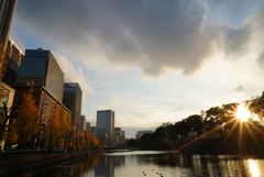 秋の夕暮れ