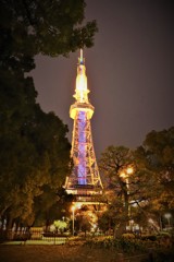 名古屋テレビ塔　夜景