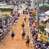 お供馬の走り込み祭り
