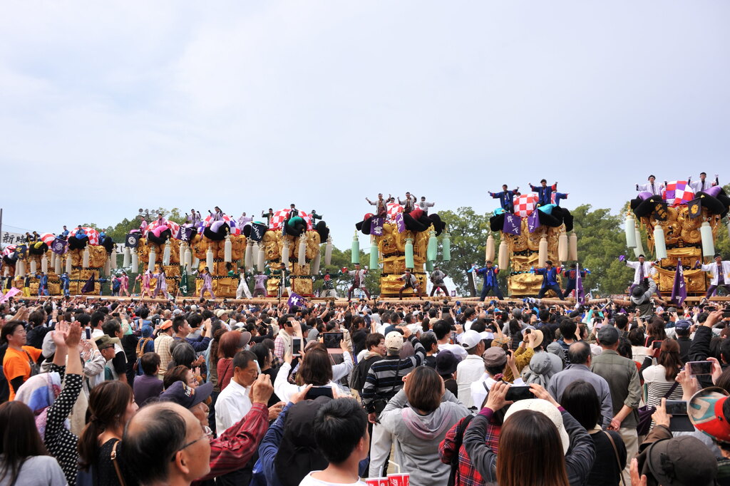 新居浜祭り（山根グランド）