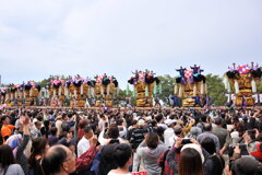 新居浜祭り（山根グランド）