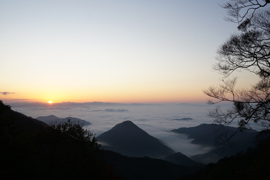 大江山の雲海