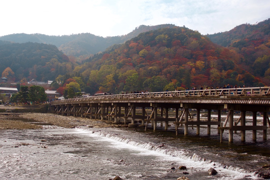 嵐山・渡月橋