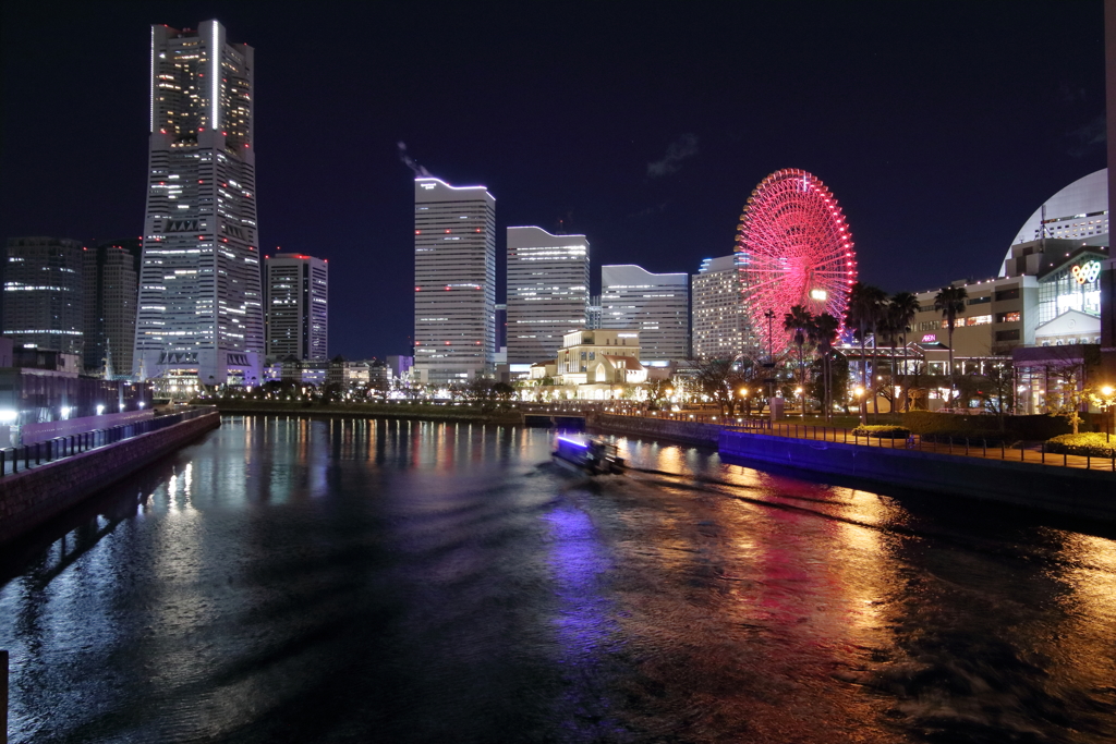 横浜 夜景 車 撮影 Kuruma