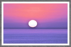 夕日