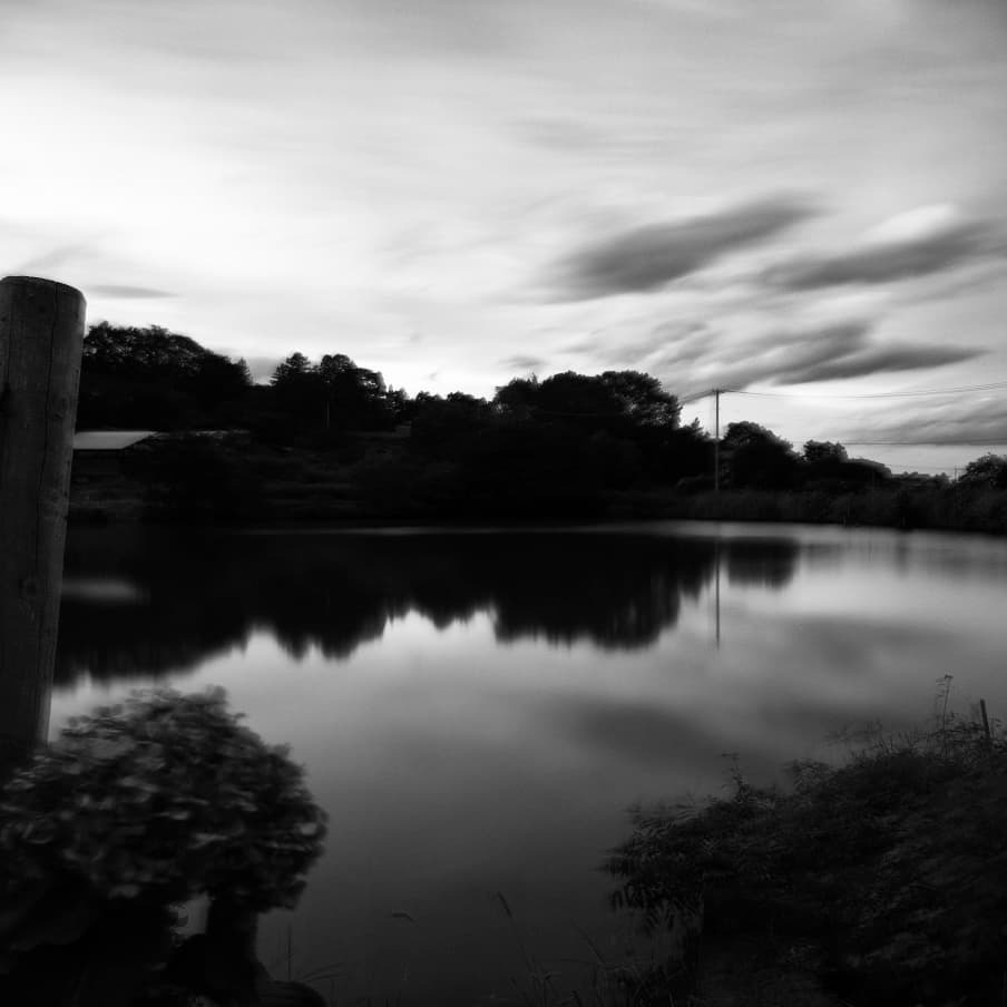 0からの光景 白黒