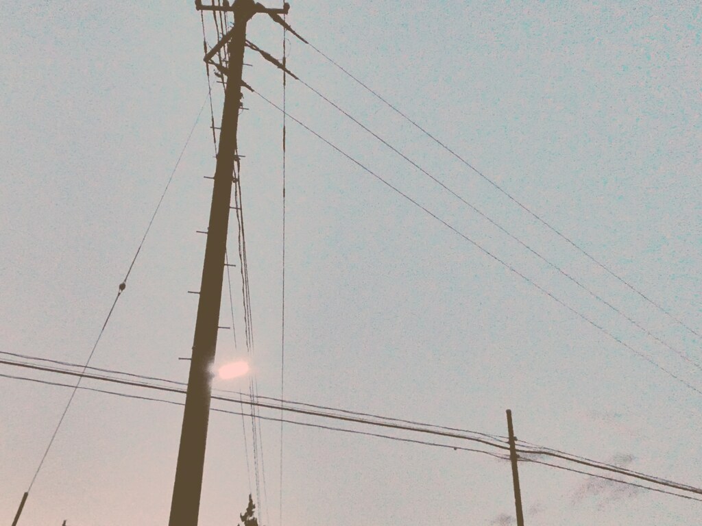 帰り道の迎え火
