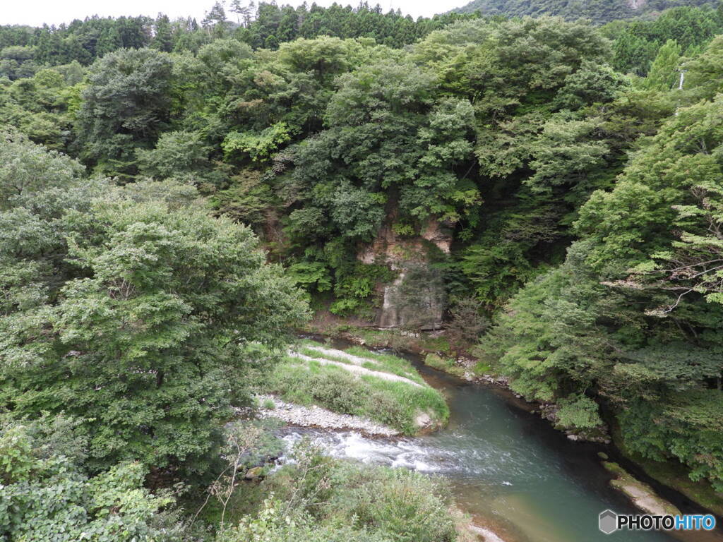 大吊橋からの眺め