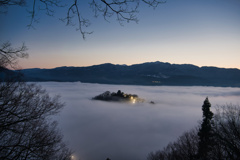 念願の雲海の城