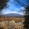 我が故郷の富士《冬》