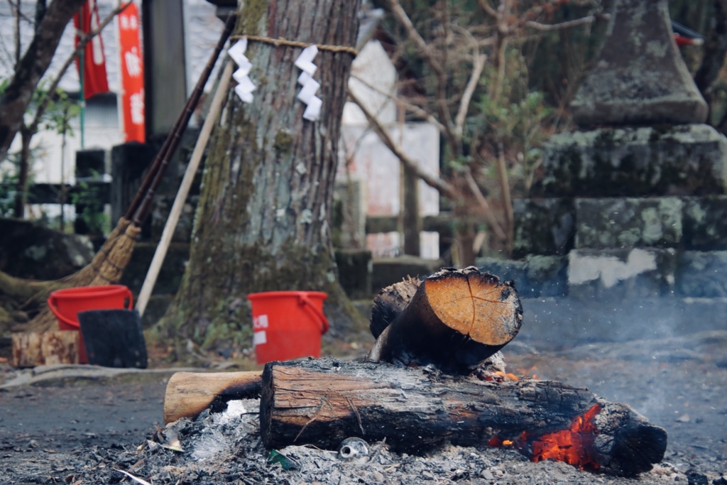 初詣の火の用心