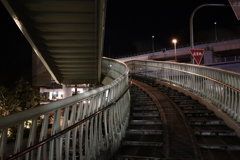 神戸 税関前交差点 歩道橋