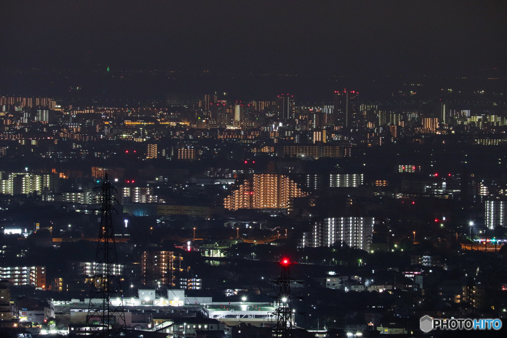 初夜景撮影