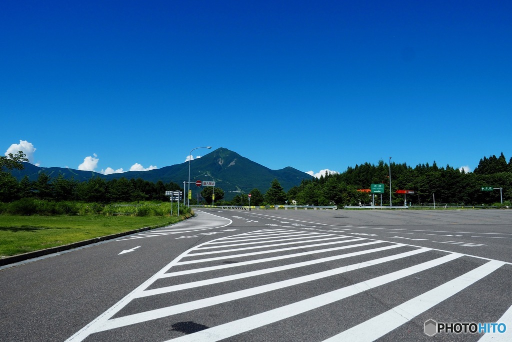 夏の磐梯山