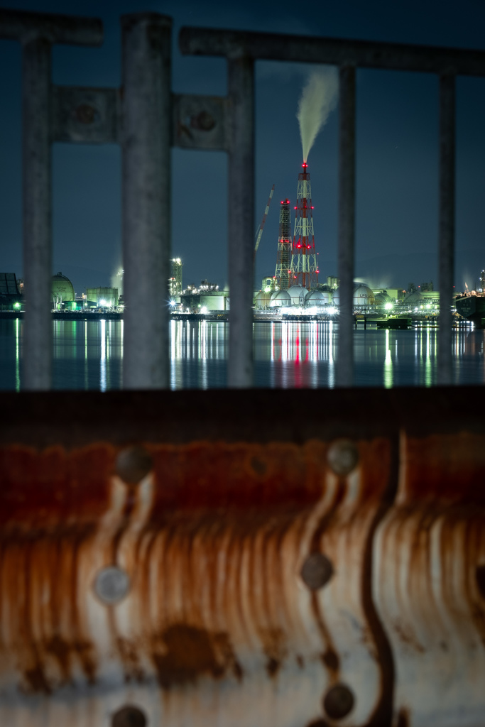 大阪の工場夜景