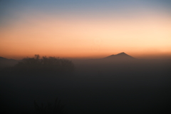 遠景筑波山