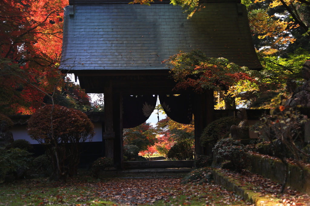 乾徳寺山門
