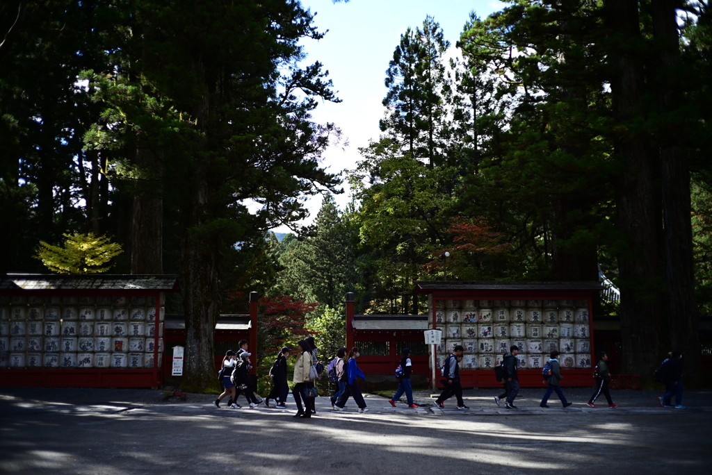 日光二荒山神社境内