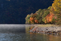 秋の中禅寺湖