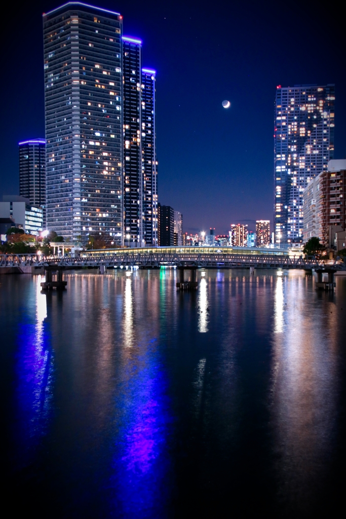 勝どきの夜景