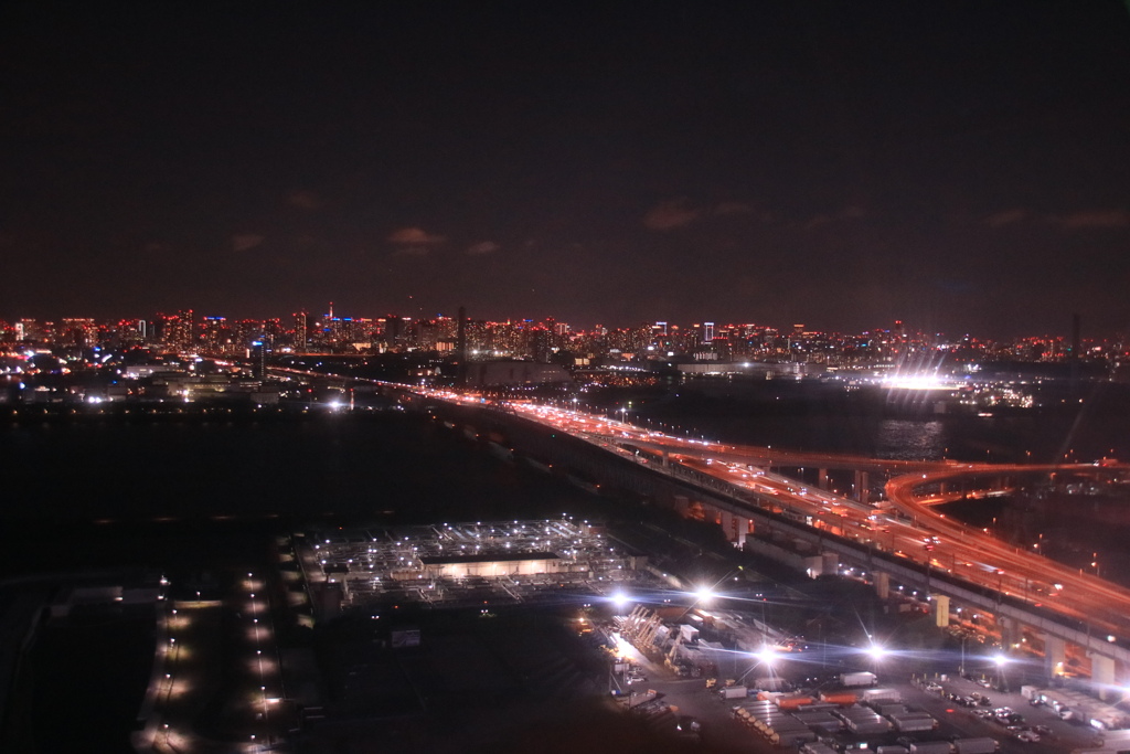 観覧車からの夜景