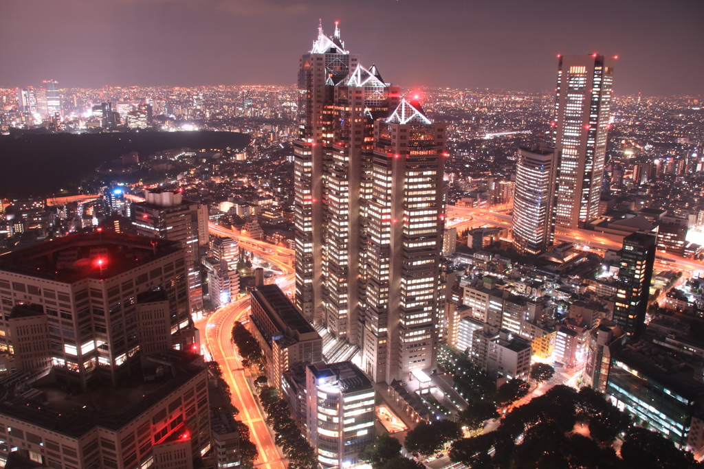 都庁からの夜景