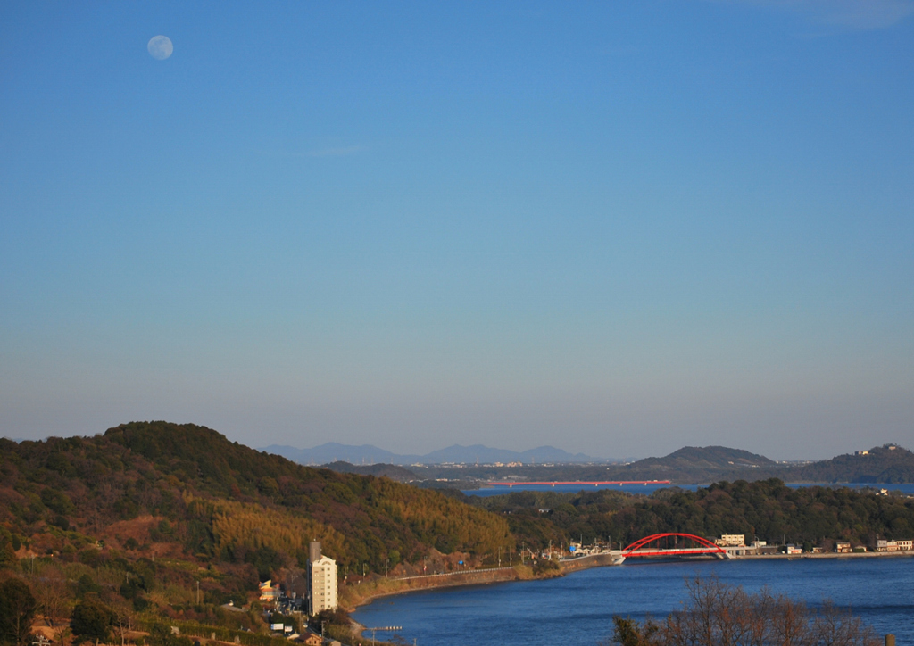 20090208_164540_赤岩神社 青空に満月