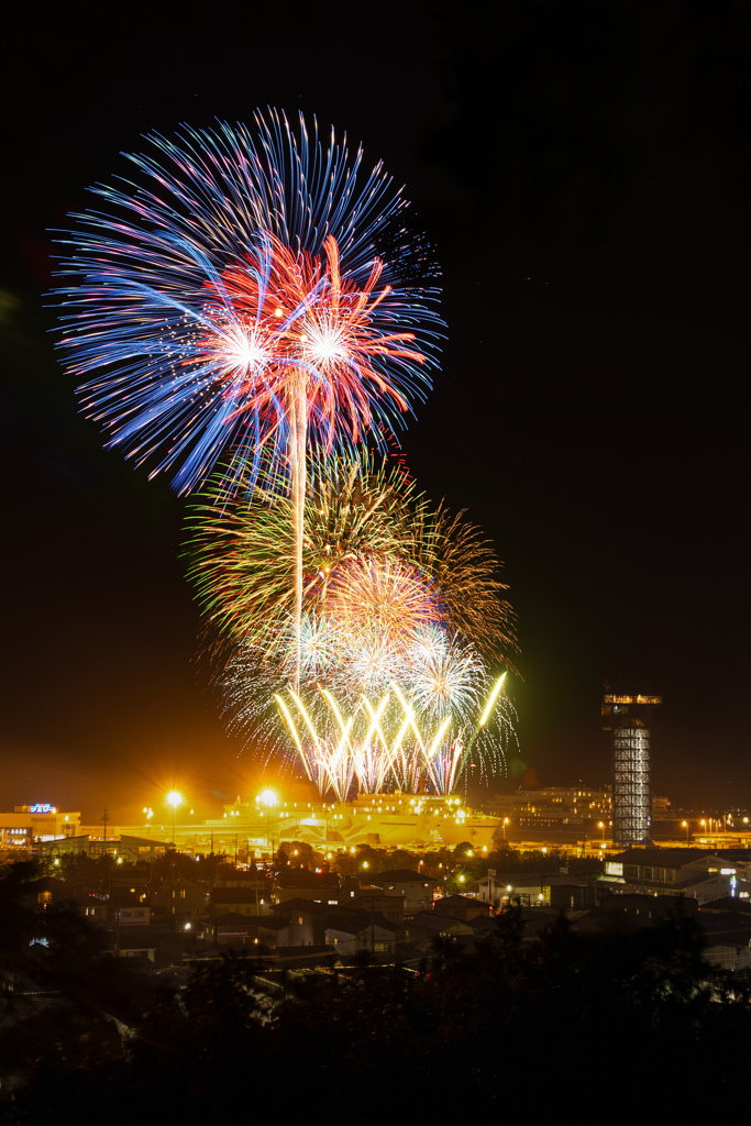 大洗海上花火大会 2019