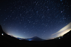 ふもとっぱらの星空