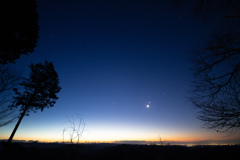夜明けの星