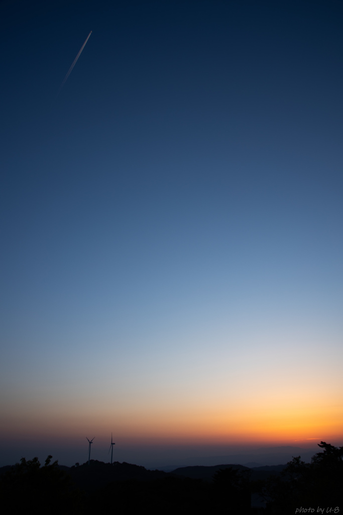 夕暮れジェット