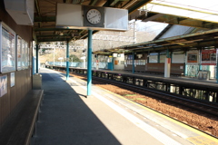 だれもいない駅