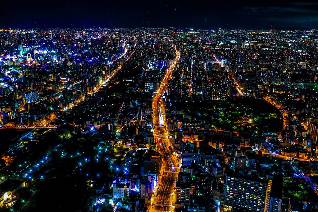 あべのハルカス夜景