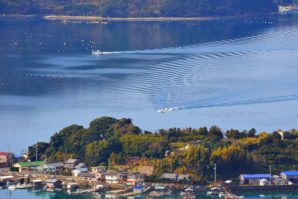 穏やかな海・・愛媛県