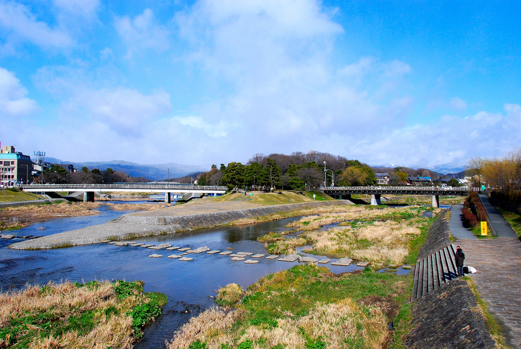 鴨川デルタ  京都