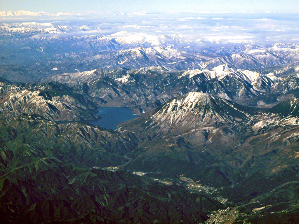 男体山と中禅寺湖2009