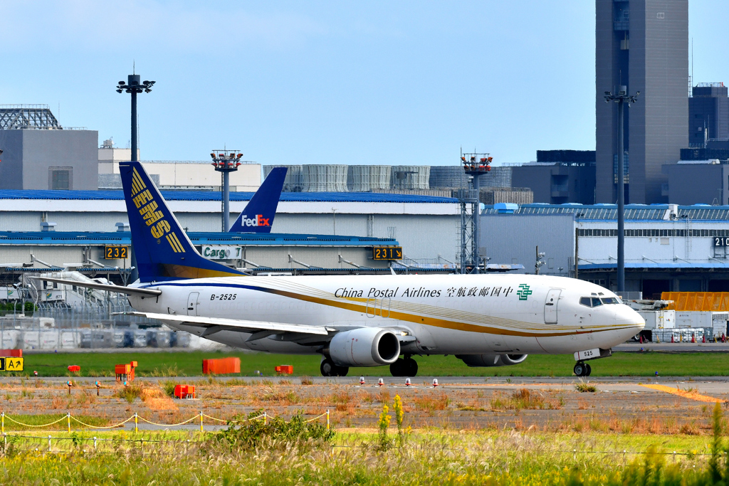 珍しい訪日機・・成田