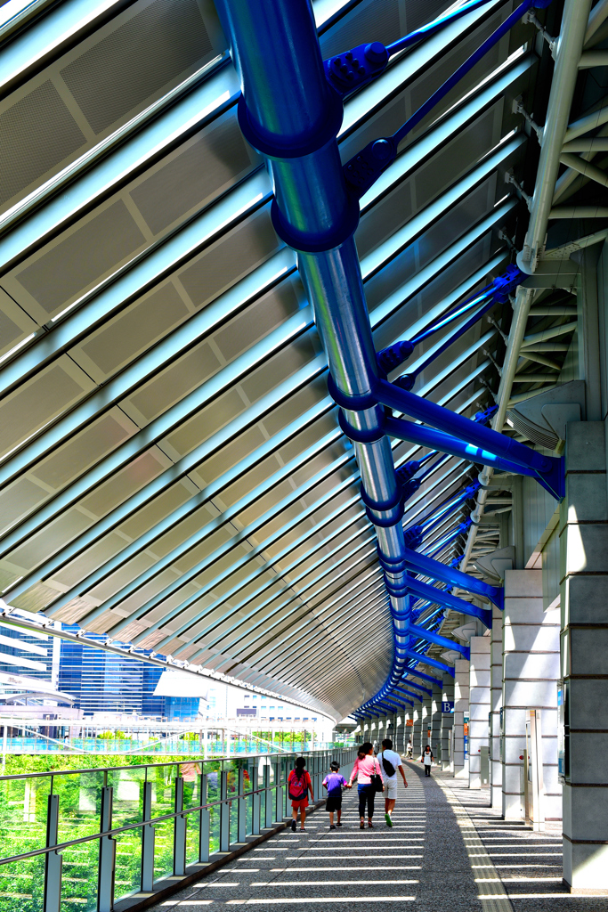 Blue Pipe