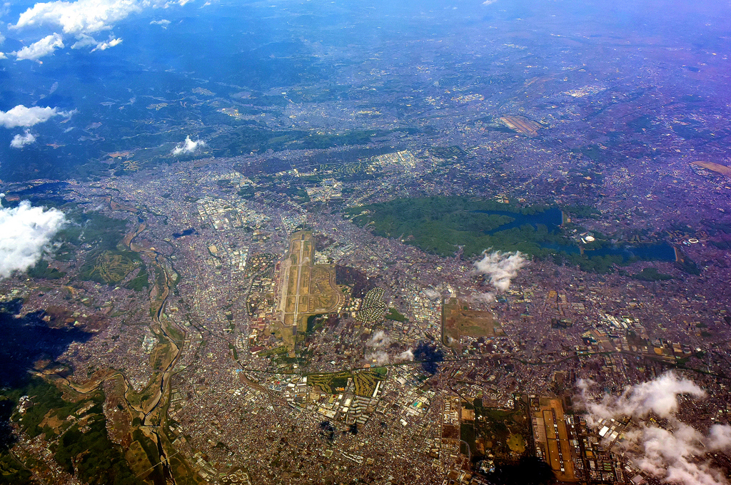 横田基地周辺