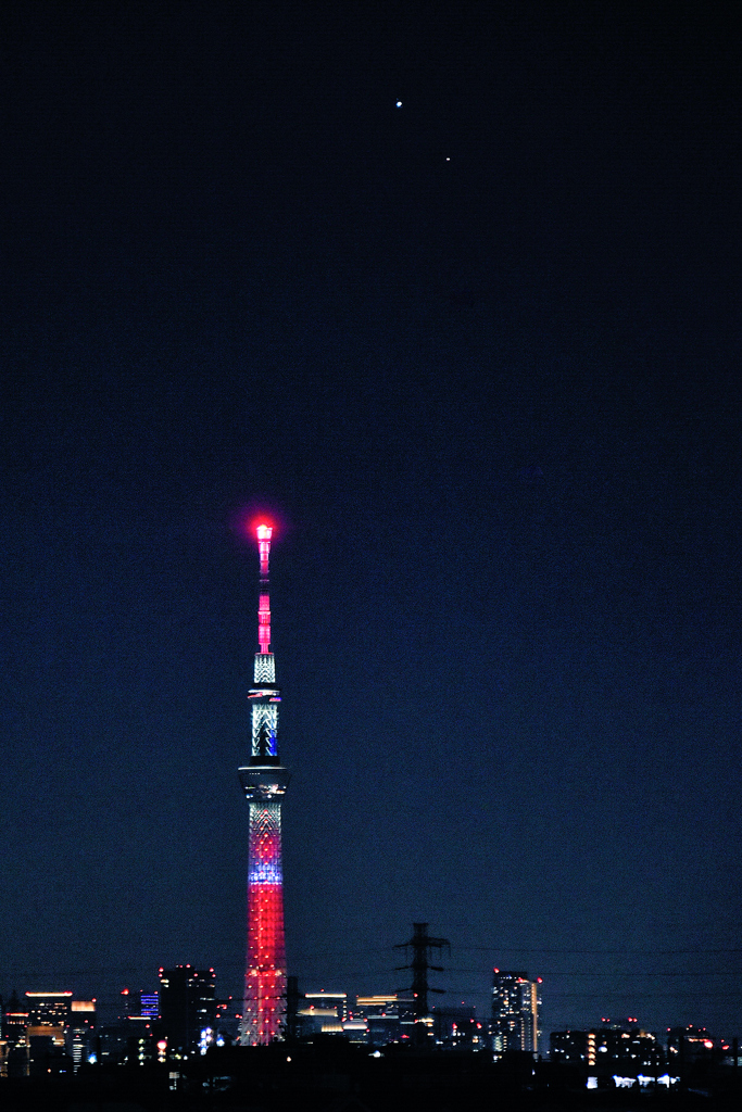 木星・土星大接近・・最接近から五日後