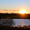 江戸川夕景